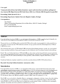 Cover page: Vancomycin-induced linear IgA bullous dermatosis: associations