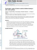 Cover page: Electrostatic Control of Isoform Selective Inhibitor Binding in Nitric Oxide Synthase.