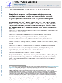 Cover page: Strategies to prevent ventilator-associated pneumonia, ventilator-associated events, and nonventilator hospital-acquired pneumonia in acute-care hospitals: 2022 Update.