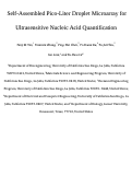 Cover page: Self-Assembled Pico-Liter Droplet Microarray for Ultrasensitive Nucleic Acid Quantification