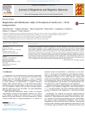 Cover page: Magnetism and Mössbauer study of formation of multi-core γ - Fe 2 O 3 nanoparticles