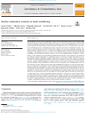 Cover page: Aerobic respiration controls on shale weathering