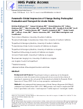 Cover page: Paramedic Global Impression of Change During Prehospital Evaluation and Transport for Acute Stroke.