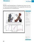 Cover page: Multimodal assessment of spasticity using a point-of-care instrumented glove to separate neural and biomechanical contributions