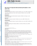 Cover page: Discovery of compounds that reactivate p53 mutants in&nbsp;vitro and in&nbsp;vivo