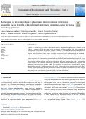 Cover page: Regulation of glyceraldehyde-3-phosphate dehydrogenase by hypoxia inducible factor 1 in the white shrimp Litopenaeus vannamei during hypoxia and reoxygenation