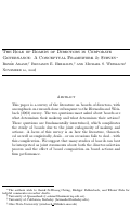 Cover page of The Role of Boards of Directors in Corporate Governance: A Conceptual Framework &amp; Survey