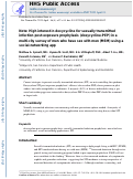 Cover page: High Interest in Doxycycline for Sexually Transmitted Infection Postexposure Prophylaxis in a Multicity Survey of Men Who Have Sex With Men Using a Social Networking Application.