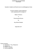 Cover page: Vanadium Oxidation and Retention by Iron and Manganese Oxides