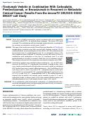 Cover page: Tisotumab Vedotin in Combination With Carboplatin, Pembrolizumab, or Bevacizumab in Recurrent or Metastatic Cervical Cancer: Results From the innovaTV 205/GOG-3024/ENGOT-cx8 Study.