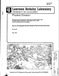 Cover page: Survey of Composite Particle Models of Electraweak Interaction