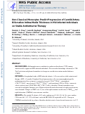 Cover page: Non-classical monocytes predict progression of carotid artery bifurcation intima-media thickness in HIV-infected individuals on stable antiretroviral therapy