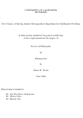 Cover page: New Classes of Moving Anchor Extragradient Algorithms for Saddlepoint Problems