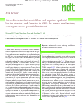 Cover page: Altered intestinal microbial flora and impaired epithelial barrier structure and function in CKD: the nature, mechanisms, consequences and potential treatment.