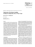 Cover page: Exploration of the remote sounding of infrared cooling rates due to water vapor