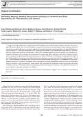 Cover page: Revisiting Rayong: Shifting Seroprofiles of Dengue in Thailand and Their Implications for Transmission and Control