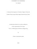 Cover page: A Numerical Investigation of Moderate Magnetic Reynolds Number Fusion Liquid Metal Magnetohydrodynamic Flows