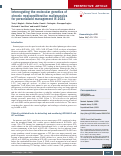 Cover page: Interrogating the molecular genetics of chronic myeloproliferative malignancies for personalized management in 2021