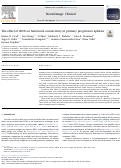 Cover page: The effect of tDCS on functional connectivity in primary progressive aphasia.