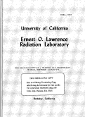 Cover page: THE HEAT CAPACITY OF a.-URANIUM AT A PRESSUEE OF 10 KBAR, BETWEEN 0.3 AND 6 K