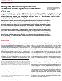 Cover page: Battery-free, stretchable optoelectronic systems for wireless optical characterization of the skin