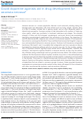 Cover page: Could Dopamine Agonists Aid in Drug Development for Anorexia Nervosa?