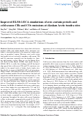 Cover page: Improved ELMv1-ECA simulations of zero-curtain periods and cold-season CH4 and CO2 emissions at Alaskan Arctic tundra sites