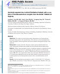 Cover page: Oral Anticoagulant Prescription in Patients With Atrial Fibrillation and a Low Risk of Thromboembolism: Insights From the NCDR PINNACLE Registry