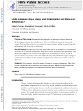 Cover page: Links Between Stress, Sleep, and Inflammation: Are there Sex Differences?