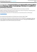 Cover page: Acquired bullous acrodermatitis enteropathica as a histologic mimic of pemphigus foliaceus in a patient on parenteral nutrition