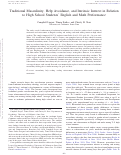 Cover page: Traditional Masculinity, Help Avoidance, and Intrinsic Interest in Relation to High School Students’ English and Math Performance