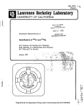 Cover page: IDENTIFICATION OF [SUP]145 ER AND [SUP]145 HO