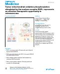 Cover page: Tumor mitochondrial oxidative phosphorylation stimulated by the nuclear receptor RORγ represents an effective therapeutic opportunity in osteosarcoma.