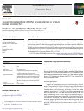 Cover page: Transcriptional profiling of SNAI2 regulated genes in primary human keratinocytes