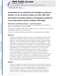 Cover page: [Uncertainty of mortality estimators and hypothesis testing: the case of Latin America and the Caribbean, 1850-2010].