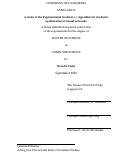 Cover page: A study of the Exponentiated Gradient +/- algorithm for stochastic optimization of neural networks