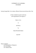 Cover page: Saving Carnegie Hall: A Case Study of Historic Preservation in Postwar New York City