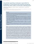 Cover page: Intracellular signalling mechanism responsible for modulation of sarcolemmal ATP‐sensitive potassium channels by nitric oxide in ventricular cardiomyocytes