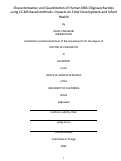 Cover page: Characterization and Quantitation of Human Milk Oligosaccharides using LC-MS based methods- Impacts on Fetal Development and Infant Health