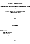 Cover page: Population-level response to past and future climate change across the native range of California poppy