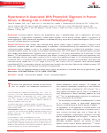 Cover page: Hypertension is associated with preamyloid oligomers in human atrium: a missing link in atrial pathophysiology?