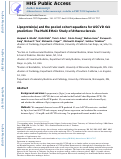 Cover page: Lipoprotein(a) and the pooled cohort equations for ASCVD risk prediction: The Multi-Ethnic Study of Atherosclerosifs