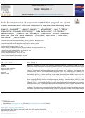 Cover page: Tools for interpretation of wastewater SARS-CoV-2 temporal and spatial trends demonstrated with data collected in the San Francisco Bay Area