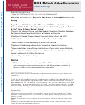 Cover page of Galectin 9 Levels as a Potential Predictor of Intact HIV Reservoir Decay.