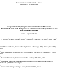 Cover page: Coupled thermal-hydrological-mechanical analyses of the Yucca Mountain Drift Scale Test - 
Comparison of field measurements to predictions of four different numerical models