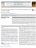 Cover page: Early-life stress and reproductive cost: A two-hit developmental model of accelerated aging?