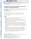 Cover page: Psychometric properties of the perinatal missed care survey and missed care during labor and birth