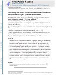 Cover page: Calendaring and alarms can improve naturalistic time-based prospective memory for youth infected with HIV