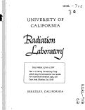 Cover page: Mesons Produced in Proton-Proton Collisions