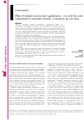 Cover page: Effect of multiple micronutrient supplements v. iron and folic acid supplements on neonatal mortality: a reanalysis by iron dose